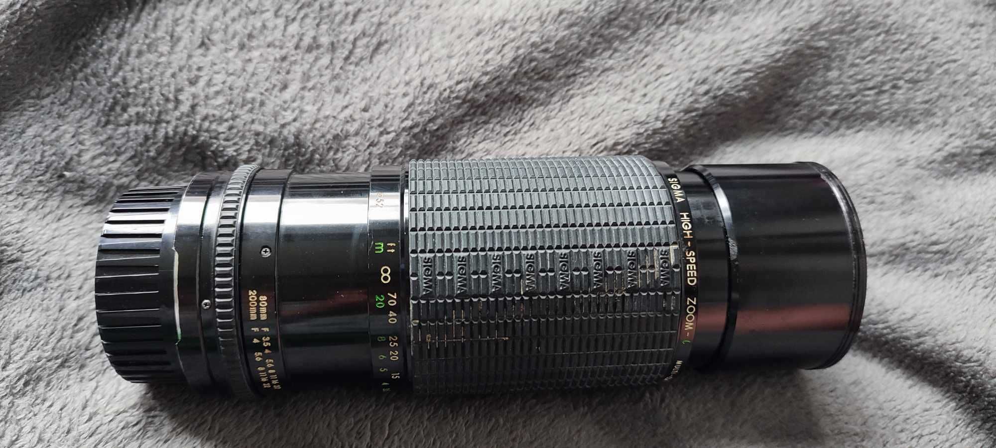 Obiektyw SIGMA High-speed Zoom MC 1:3,5-4 80mm - 200mm