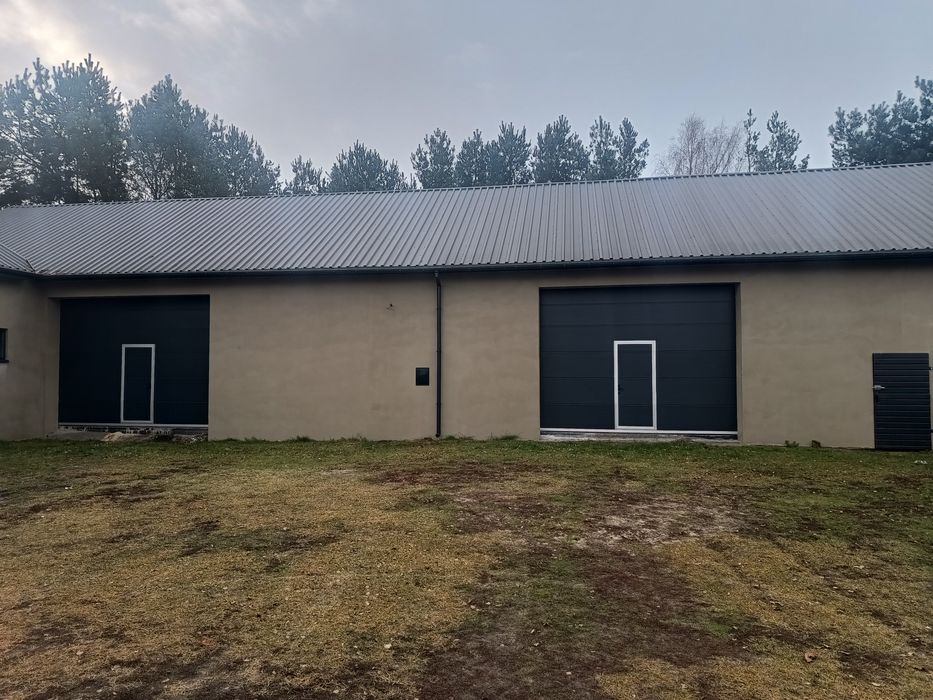 Hala 250m2 podłoga 30cm, kamery.