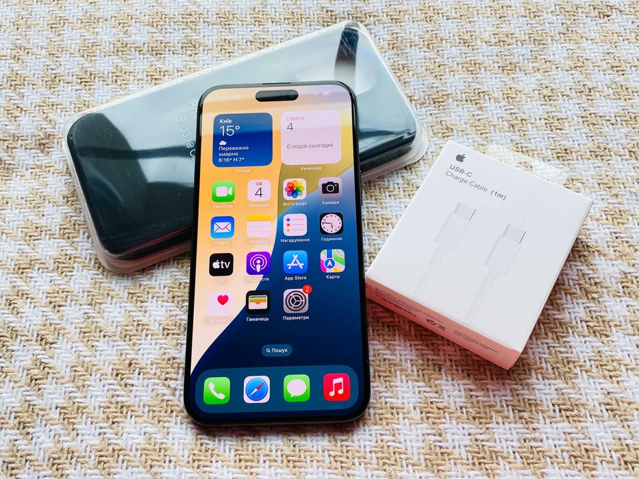 IPHONE 15 PRO MAX 512GB Black Titanium NEVERLOCK ( 11950)