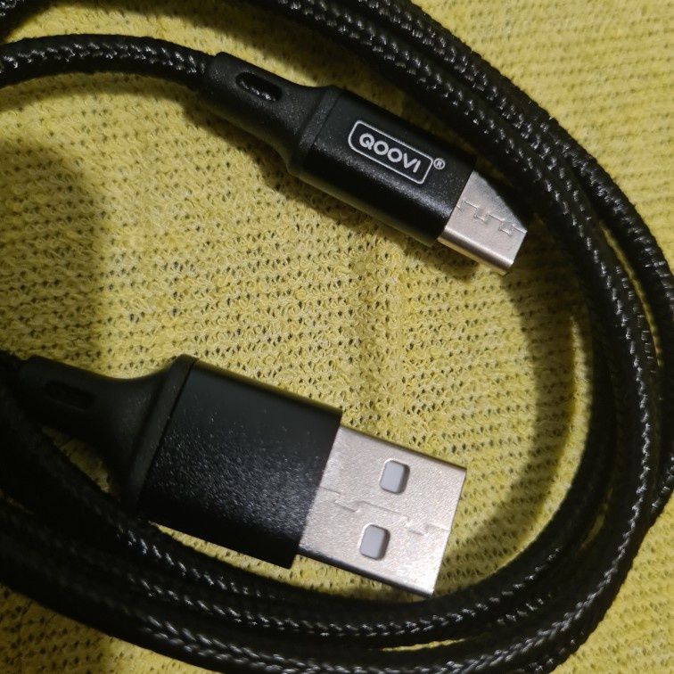 Кабель для быстрой зарядки USB Type-C