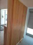 Painel ripado madeira 200x160