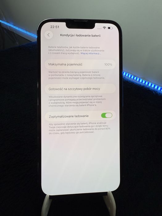 iPhone 13 Pro Max|Sierra Blue|100%|Super Stan|Pełen Zestaw