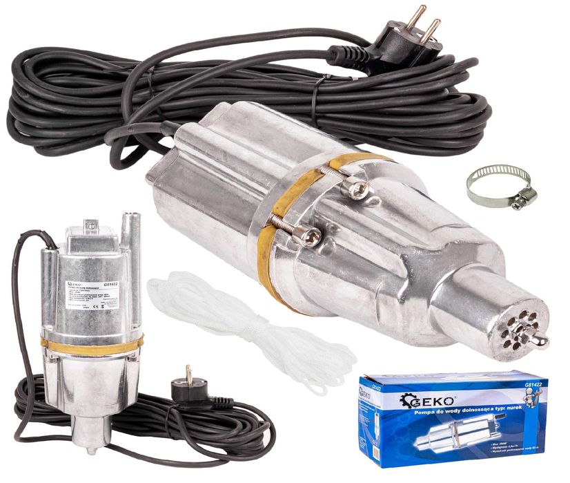 POMPA DO WODY głębinowa dolnossąca NUREK 60m " ruska " 280W 958