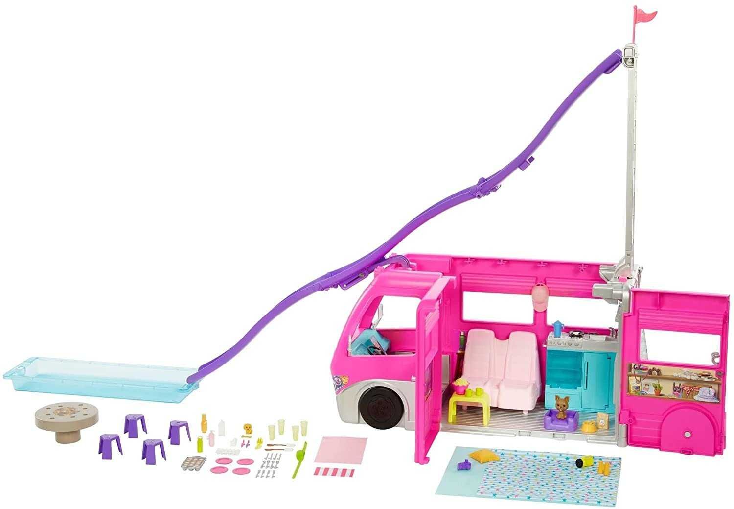 BARBIE - Kamper Marzeń  DreamCamper  HCD46