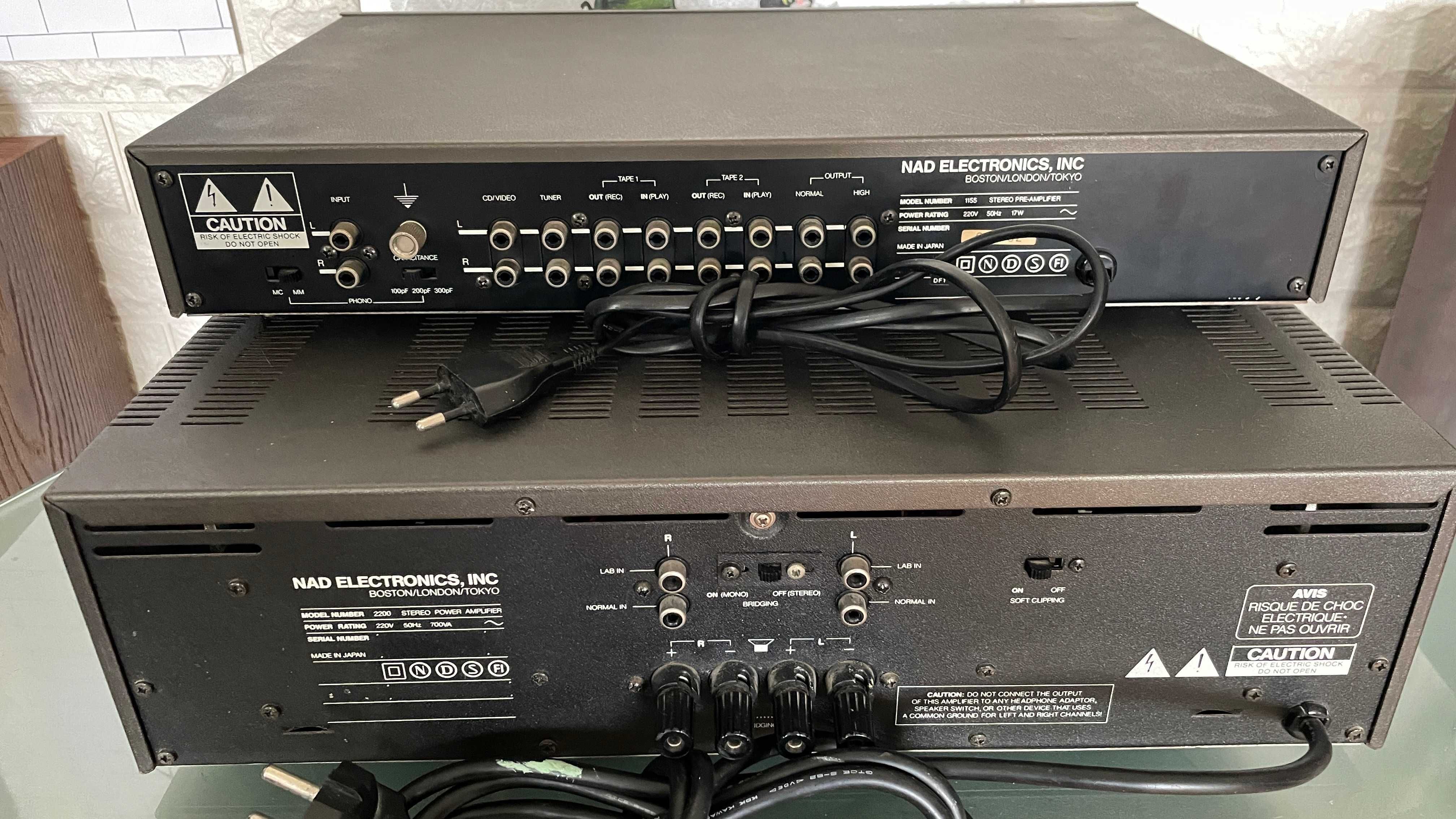 Усилитель NAD 1155 и NAD 2200 ЗВУК! Топ!