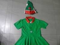 przebranie sukienka Elf M/L