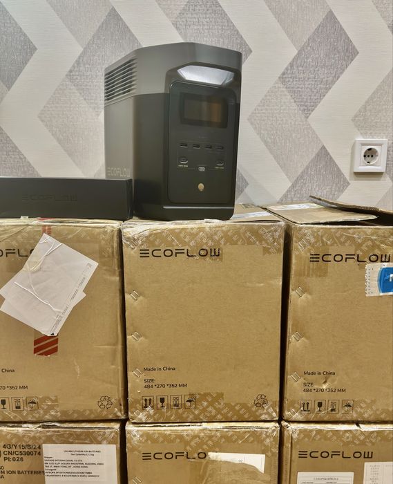 EcoFlow DELTA 2 EU, євророзетки (1024 Вт·год) В НАЯВНОСТІ КИЇВ