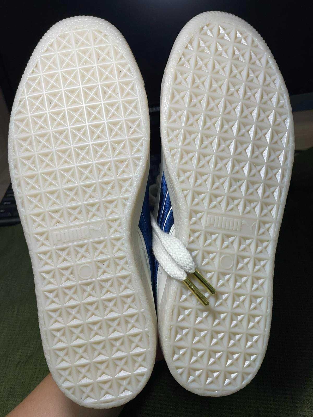 Женские кроссовки 38р Puma Clyde Classics Sneakers 398568-01 кеды кожа