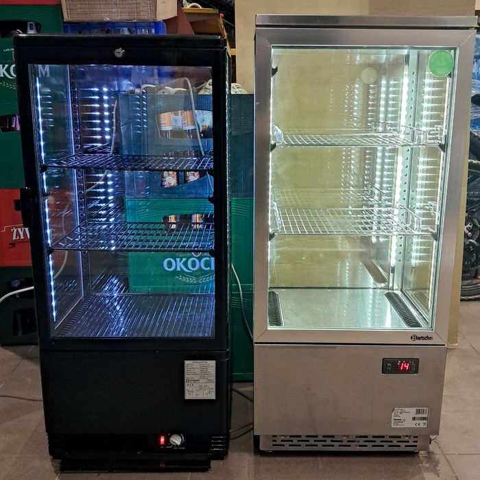 Witryna cukiernicza chłodnicza. 2szt.  Stan b.dobry!