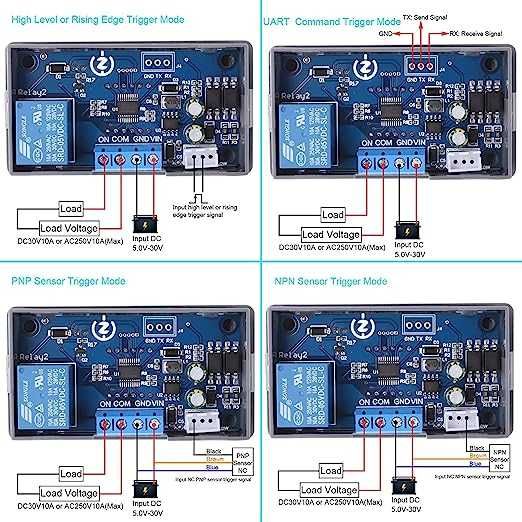 DONGKER moduł opóźniający DC 5V-30V