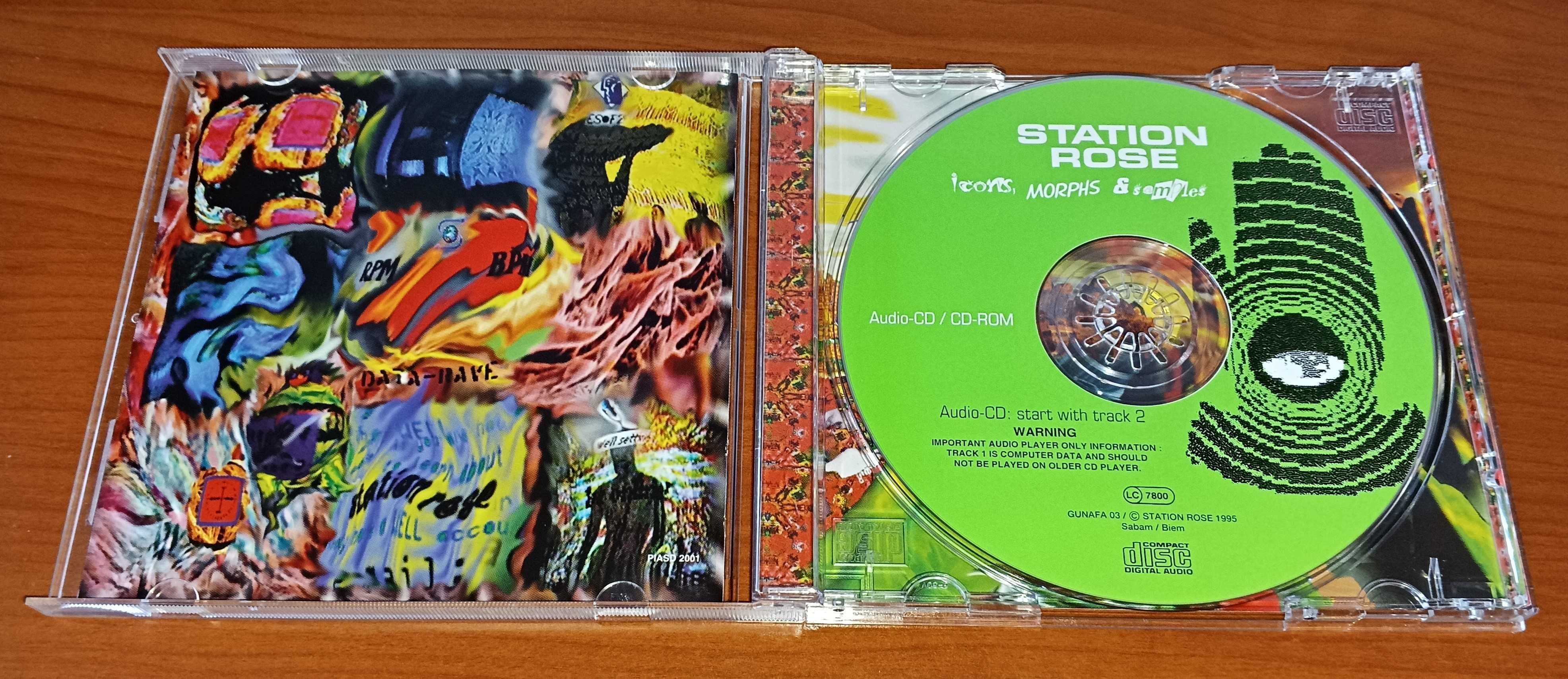 CD Station Rose ‎– Icons, Morphs & Samples