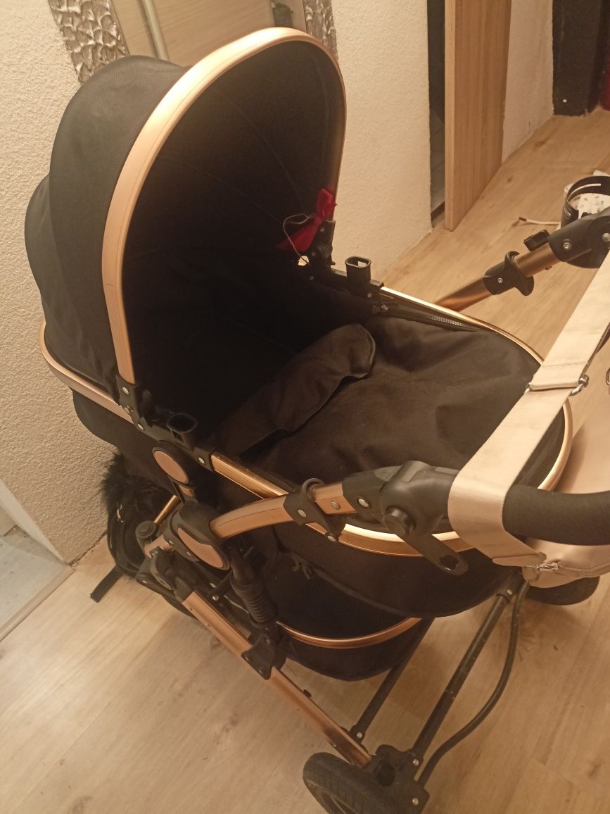 Wózek 2w1 firmy gonser.Ch oraz Bujak elektryczny firmy Joie