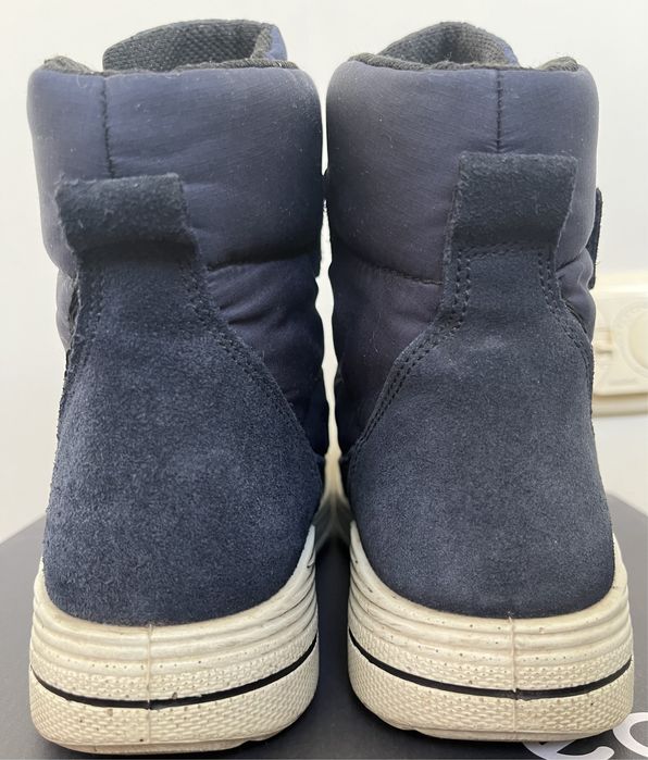 ECCO URBAN SNOWBOARDER ботинки зимние р36 ст23,2 синие девочк мальчик