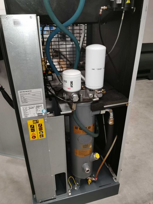 2019r 11kw +FALOWNIK 8533h!! Sprężarka śrubowa ATLAS COPCO 1900L 13BAR