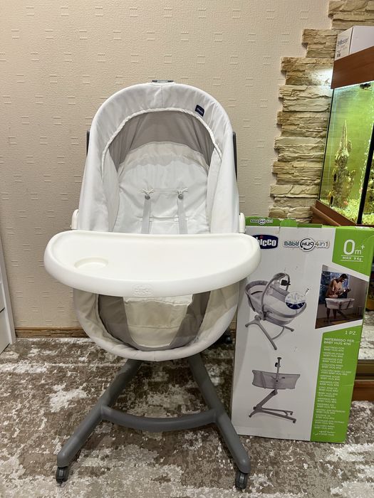 Ліжечко-стільчик baby hug air 4 в 1 chicco