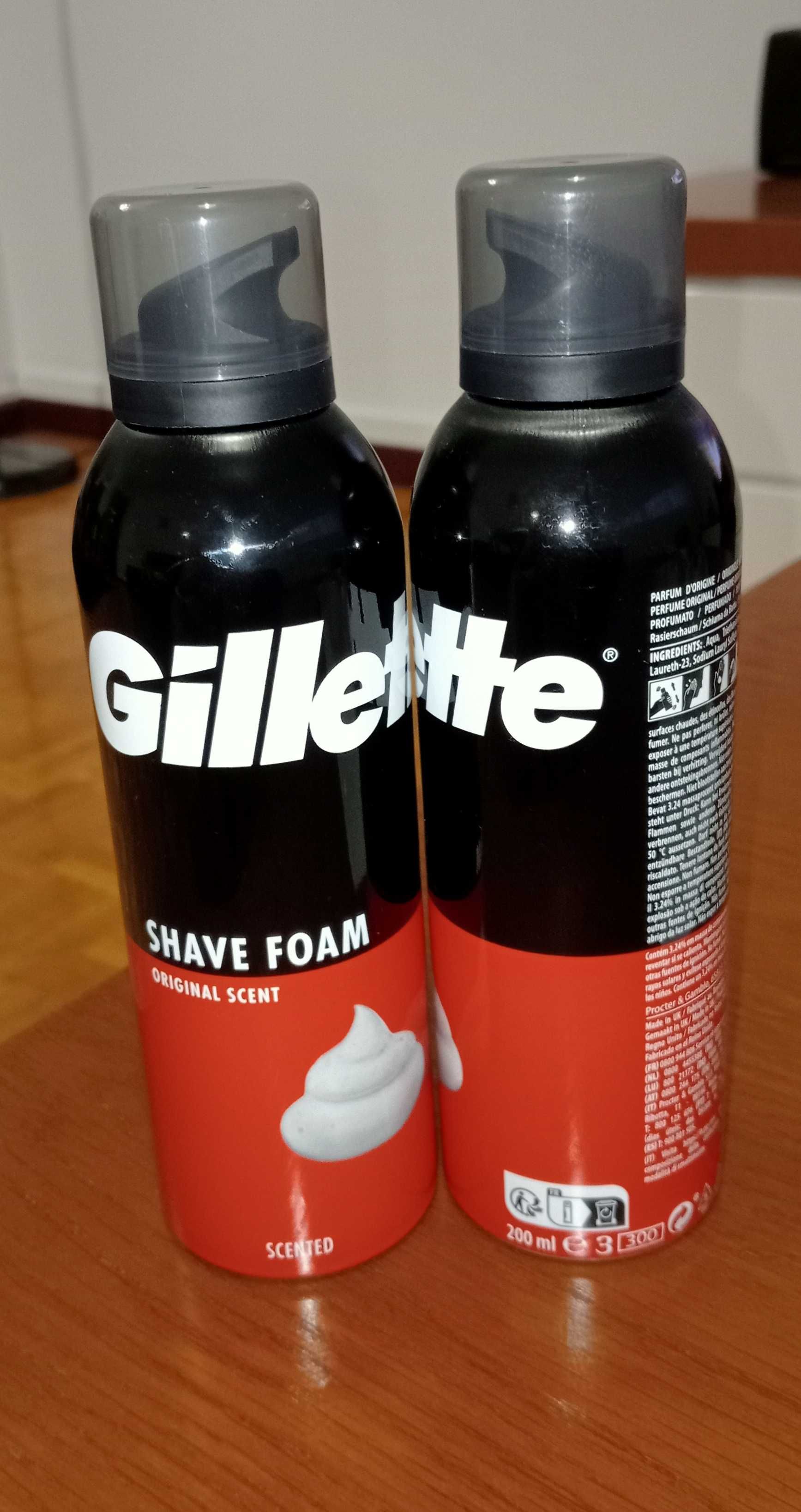 Espuma de Barbear, Gillette (2 Unidades)