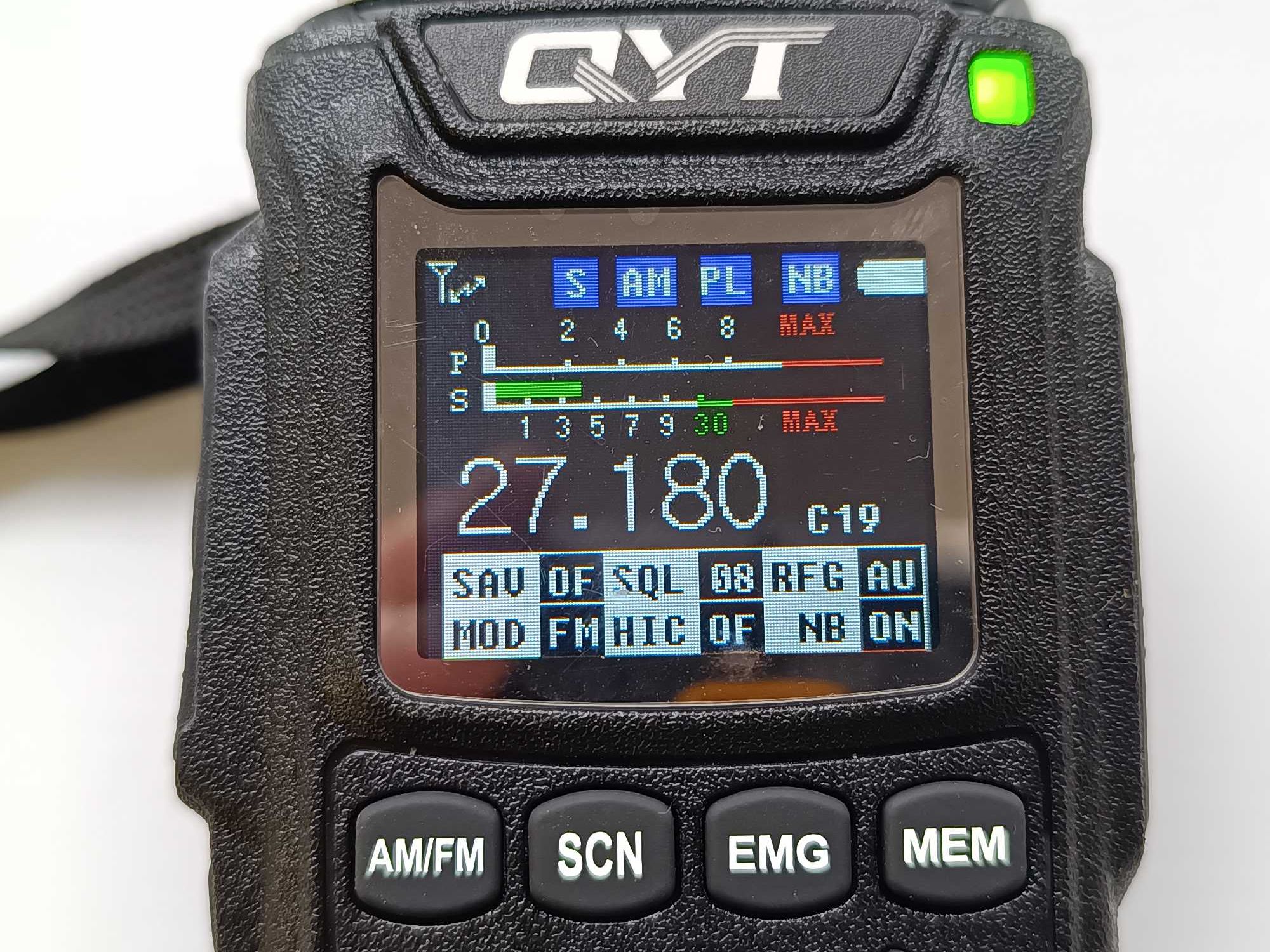 CB Radio QYT CB-58 FM AM  27MHz Ręczne  4100mAh 4W 26.965-27.405MHz