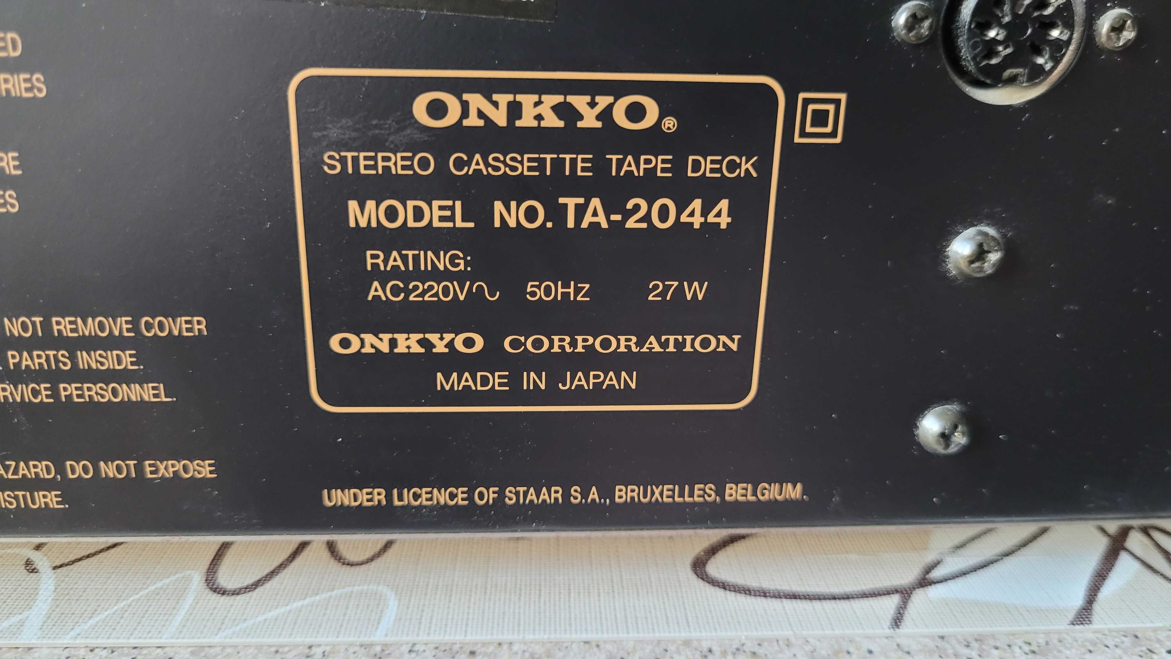 Deck ONKYO TA-2044 japan HI FI vintage magnetofon
