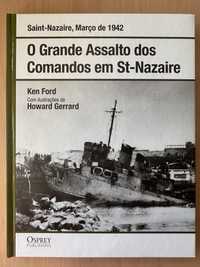 Livro “O Grande Assalto dos Comandos em St Nazaire” da Osprey