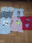 Zestaw nowych koszulek Tshirty dla dziewczynki Odbiór osobisty