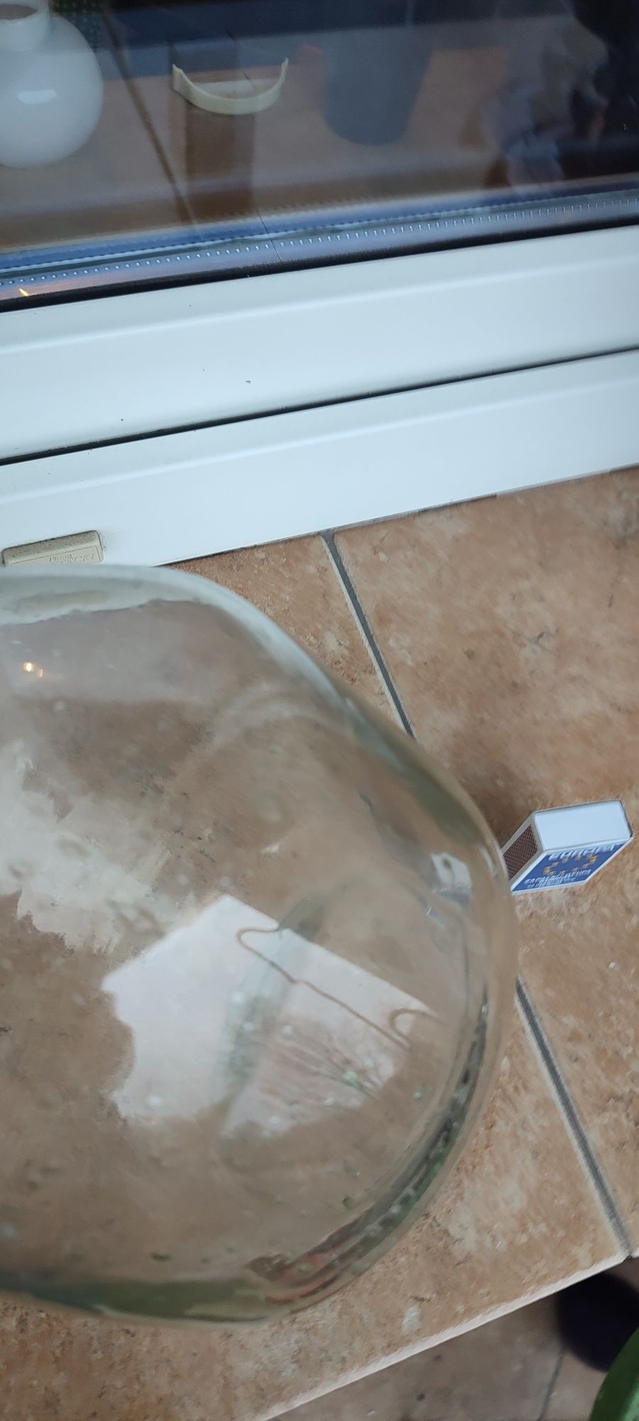 Horbowy transparentna butla