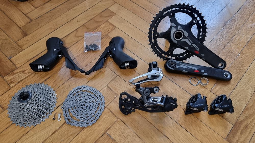 Grupa shimano grx 810 napęd gravel 2x11 610 grx 400