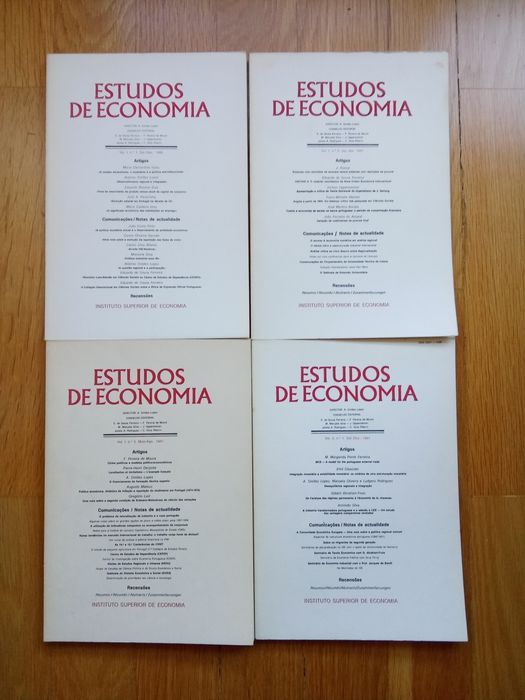 Estudos de economia
