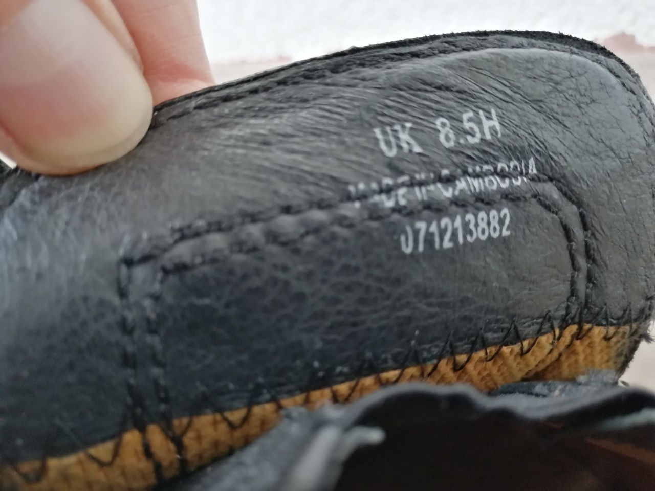 CLARKS 8,5 44 skóra półbuty 28, 5 mega wygodne