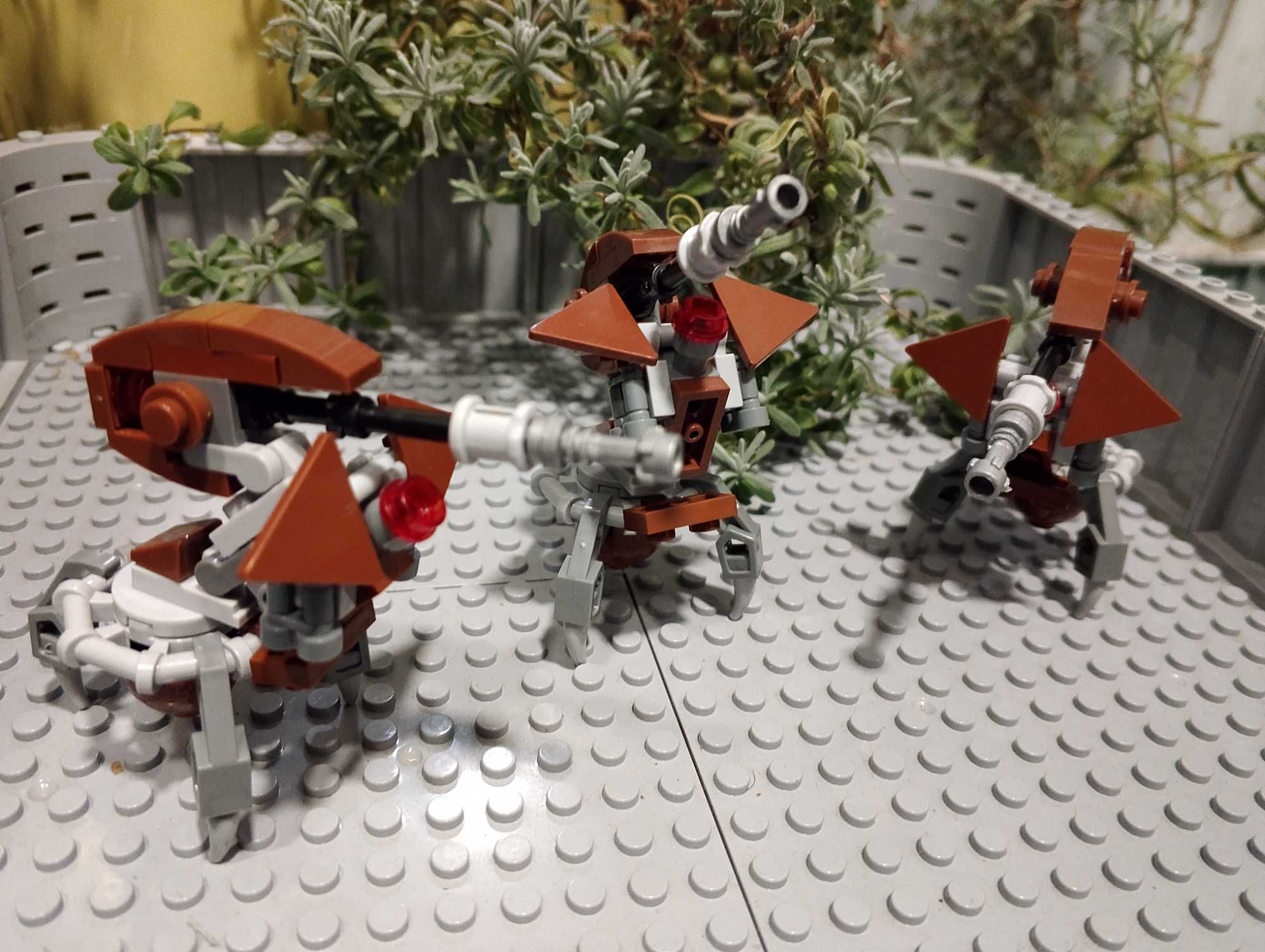 Лего Стар Варс дроиды Lego Star Wars ДРОЙДЕКА Лего MOC краб дроид паук