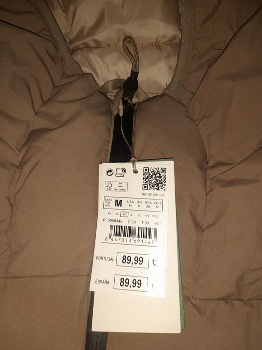 Springfield casaco blusão impermeável, quente