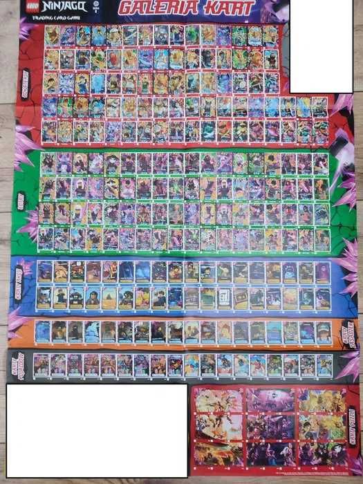 Karty lego ninjago seria 8 Crystalized - 100 szt