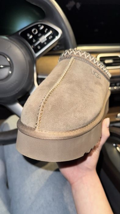 ugg,уггі коричневі,зручна трендова моделька на платформі
