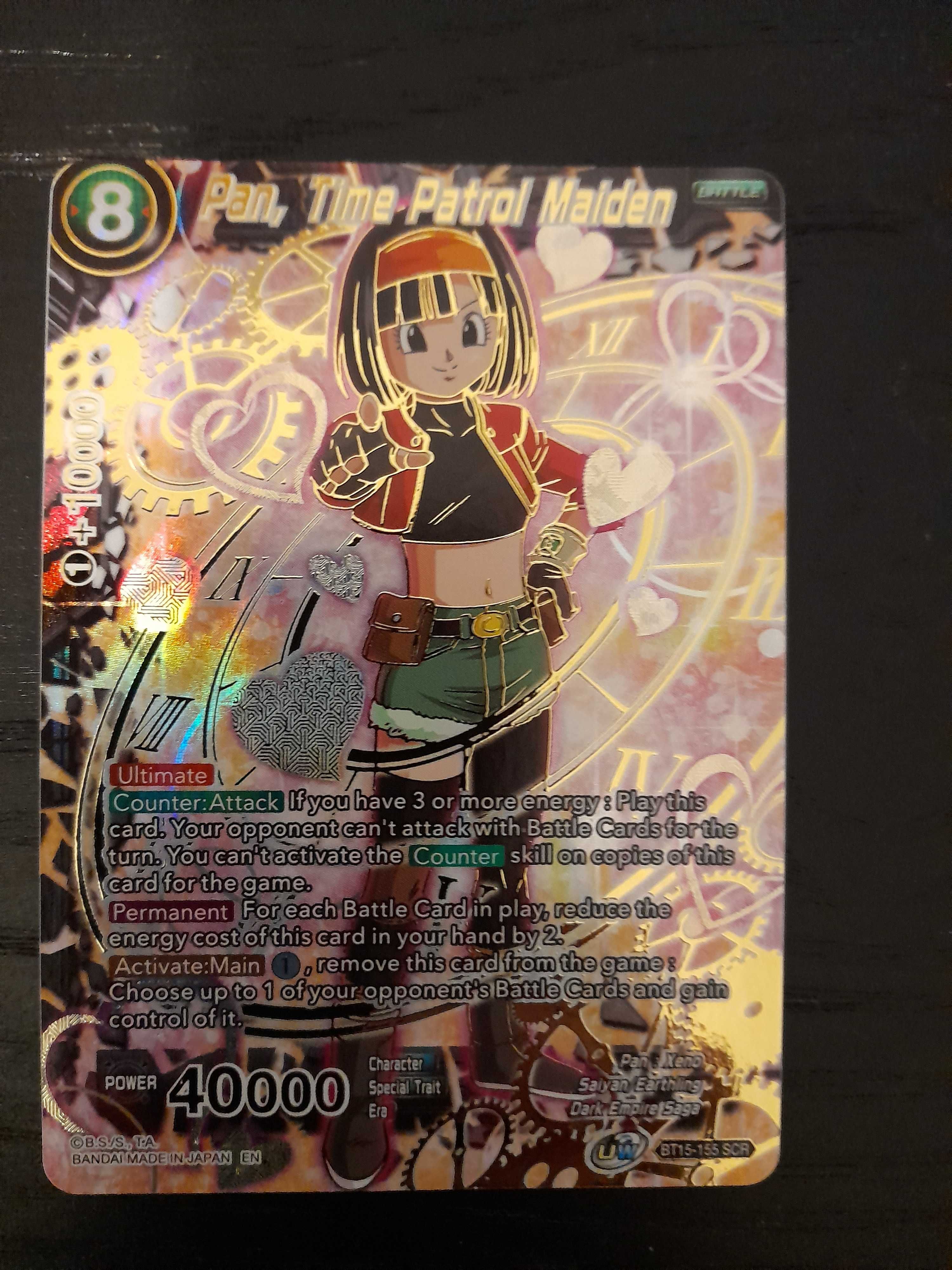 Dragon Ball super card game Pan, Time Patrol Maiden