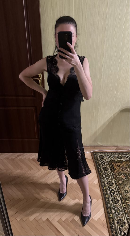 Dolce&Gabana жилетка+спідниця костюм