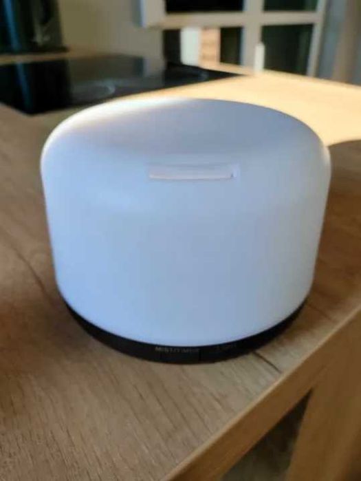 Nawilżacz Powietrza Dyfuzor Zapachowy RGB Lampka Nocna Pilot Aroma