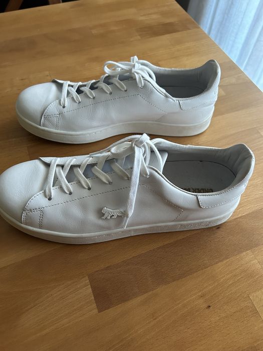 Sapatilhas brancas em pele / couro Umder Blue