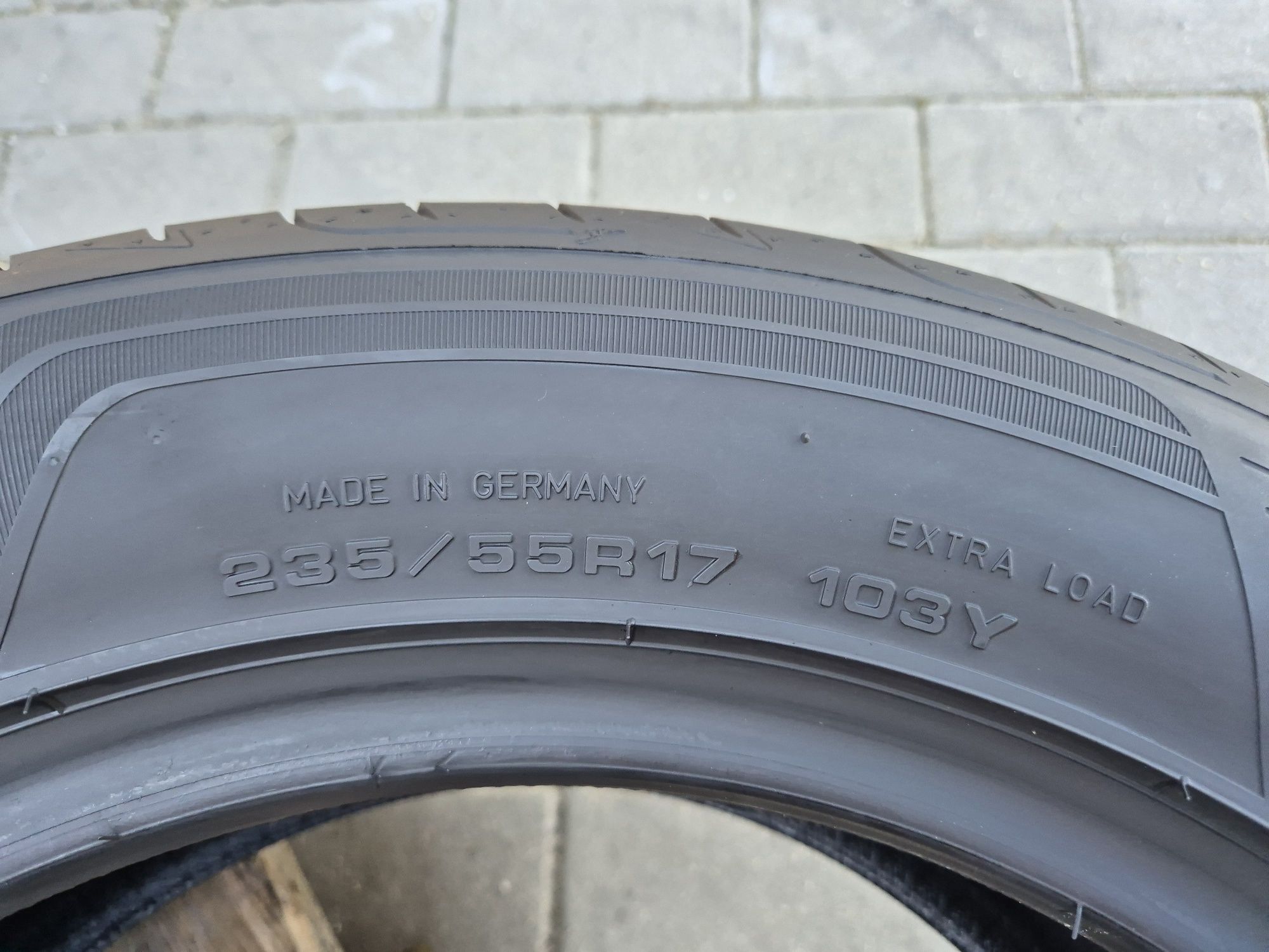 235/55/17 103V Extra load Goodyear Eagle F1 asymmetric 3  6,5mm