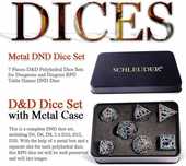 Zestaw kości D&D do ról Dungeons and Dragons 6 szt