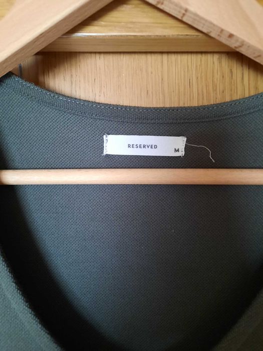 Sukienka Reserved, luźna, ciążowa + 3 pary getrów