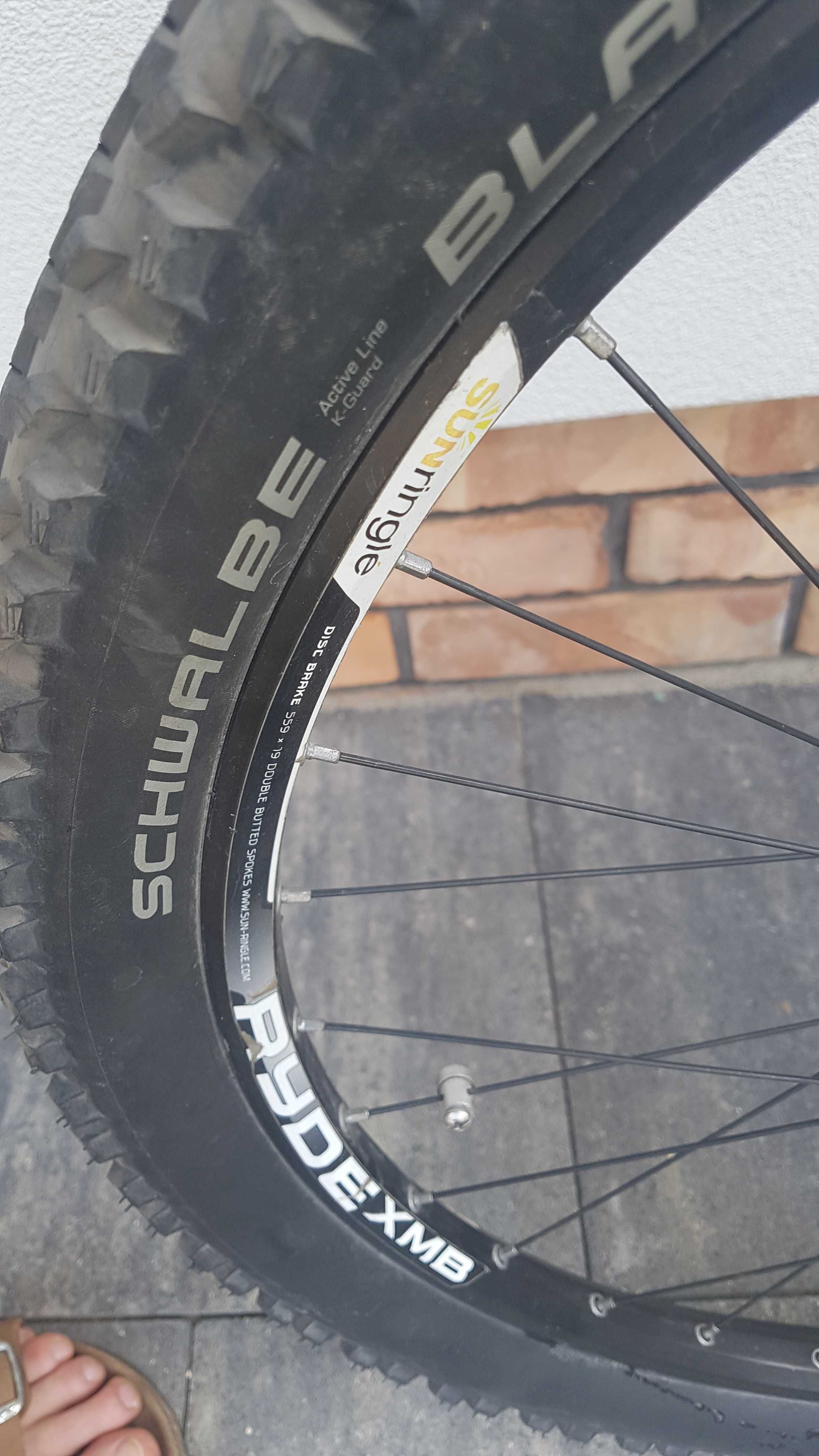 Rower gorski mtb capic,  mamitue, xt, sunringle, schwalbe