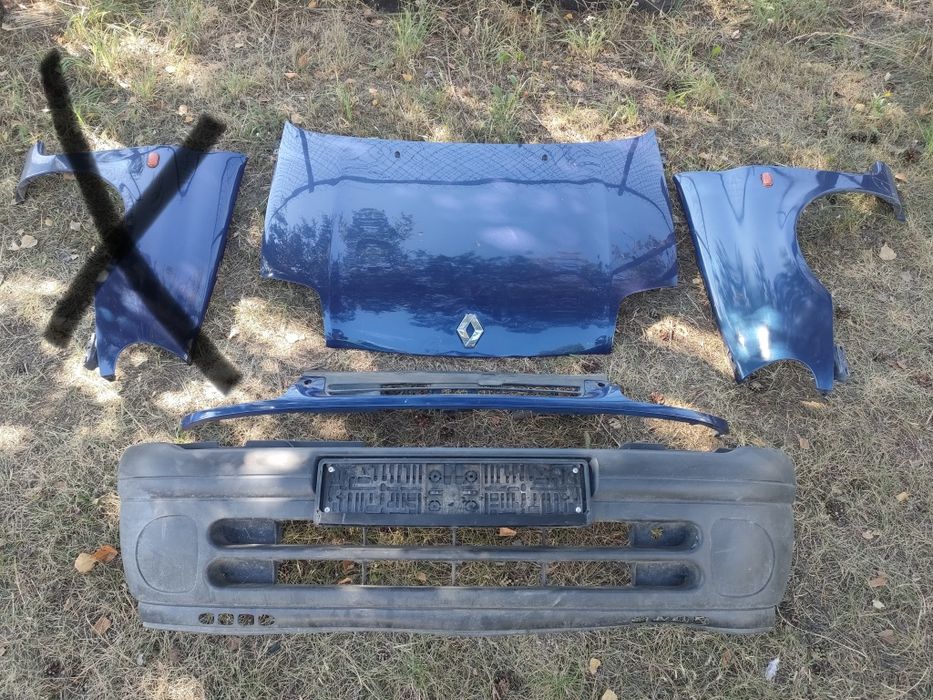Renault Clio 2 II Thalia Maska Gril Zderzak Błotnik