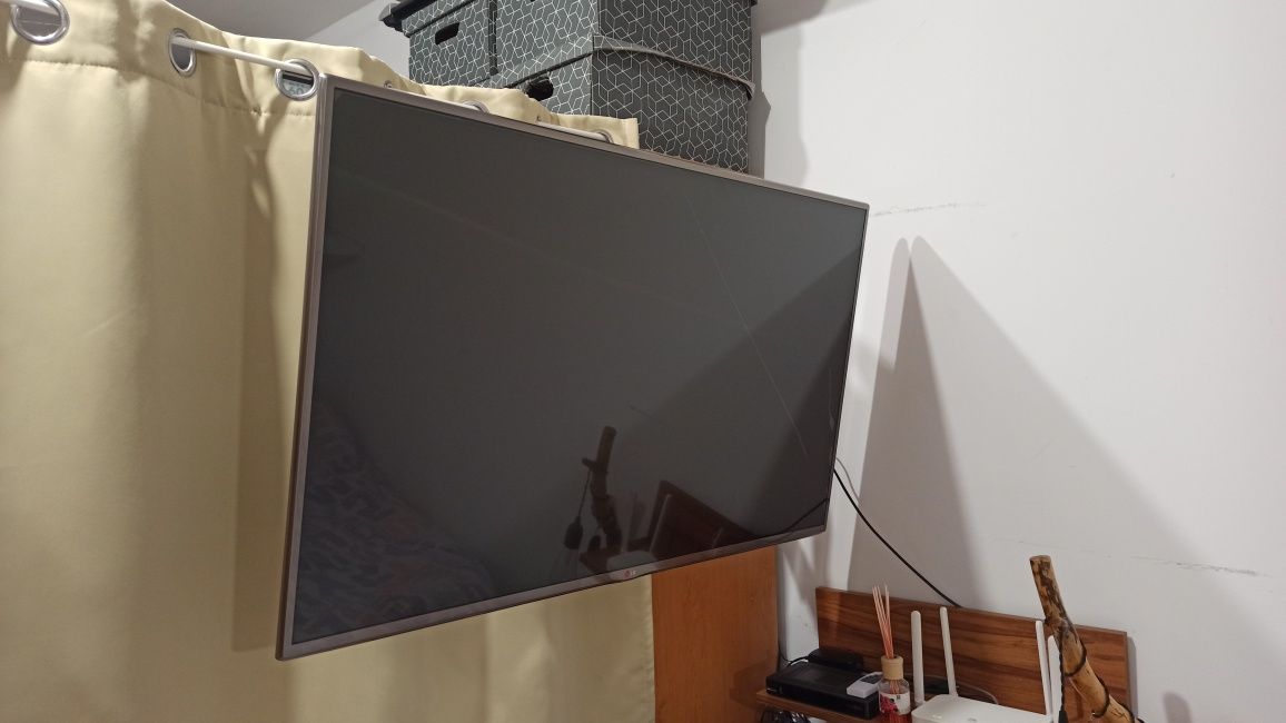 Uszkodzony Telewizor LED LG 50LB650V 50 cali Smart TV