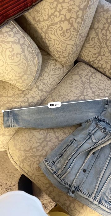 Kurtka dżinsowa type iii trucker z kożuszkiem Levi's M