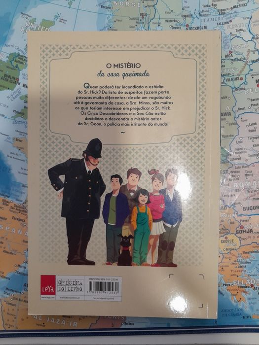 Livro- O mistério da casa queimada