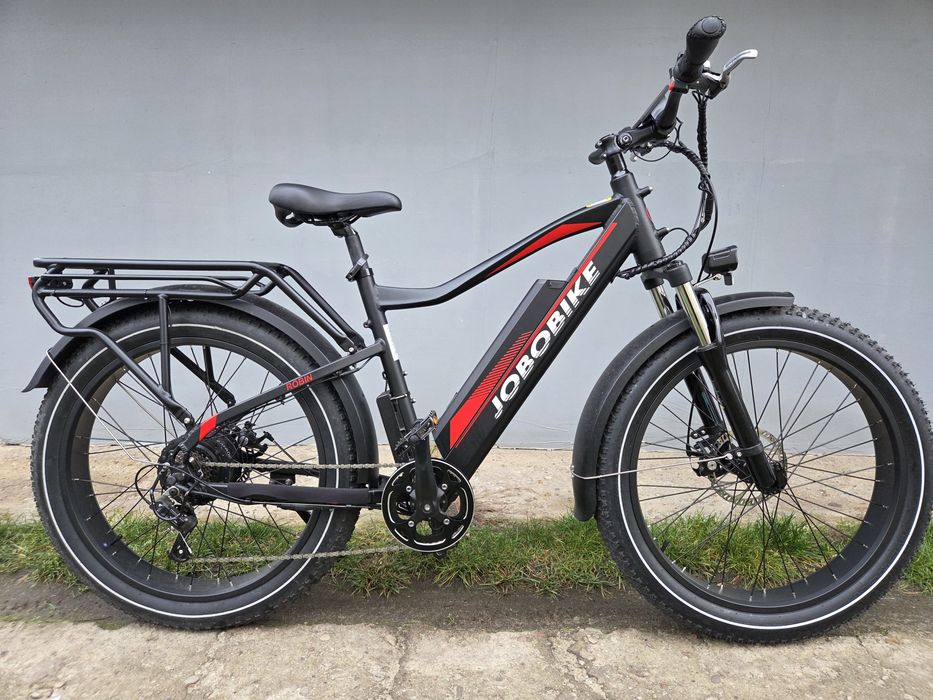 Rower elektryczny Robin, Jobobike - fatbike, przebieg 110 km, idealny