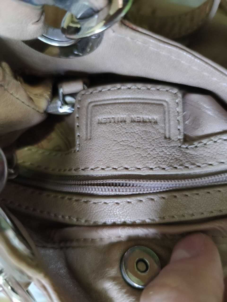 Сумка женская кожаная karen millen