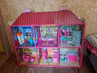 Domek dla lalek duży barbie