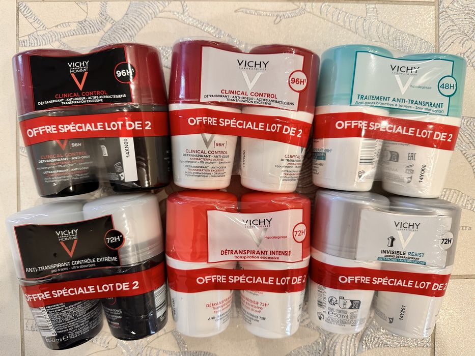 Vichy, дезодорант, антіперспірант, антиперспирант, 48,72, 96