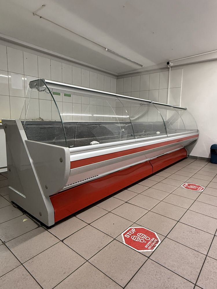 Lada Chłodnicza Mawi ciąg 4M (2x 2M) Witryna chłodnicza