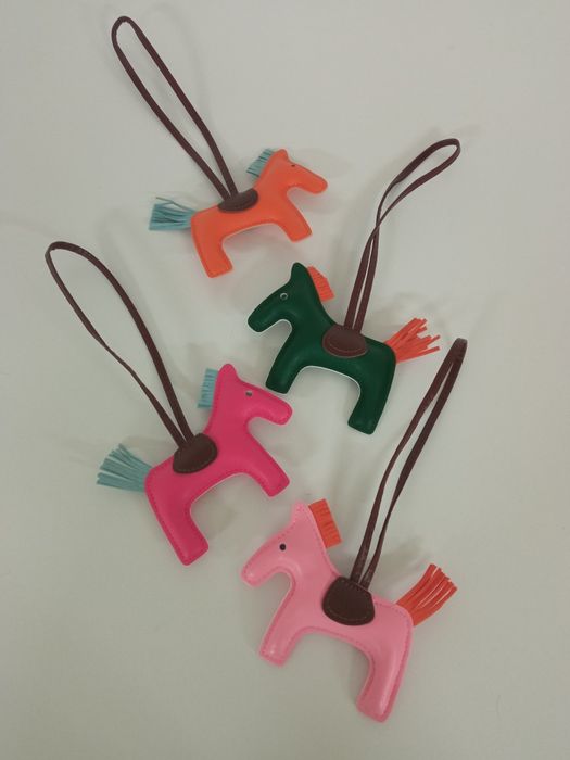 Przywieszka do torebki/ koń / wzór Hermes